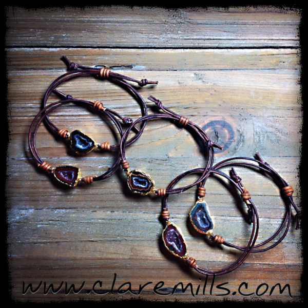 Geode on Leather - Image 2