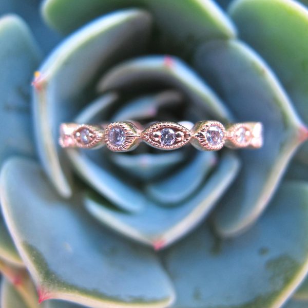 Diamond Stacking Ring III