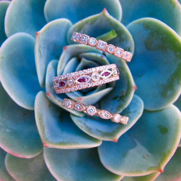 Diamond Stacking Ring III - Image 2