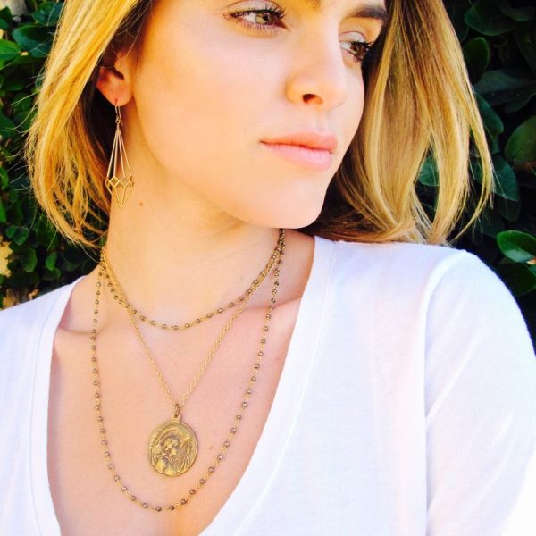 † St. Joan of Arc † and † Our Lady of Grace † Necklace
