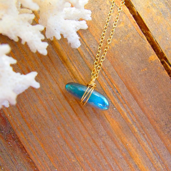 Petite Labradorite Pebble II