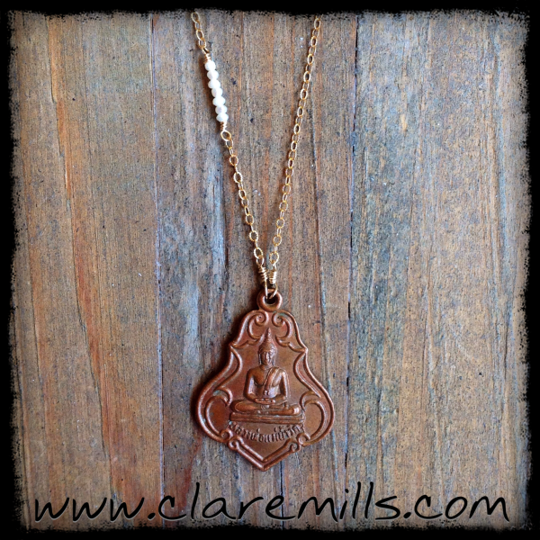 Buddha Amulet and Pearl