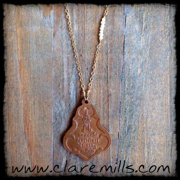 Buddha Amulet and Pearl - Image 2