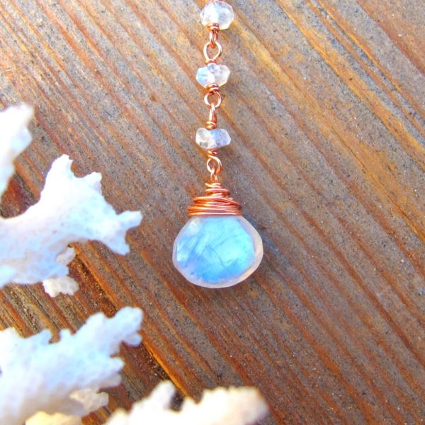 Y Gemstone Necklace - Image 2