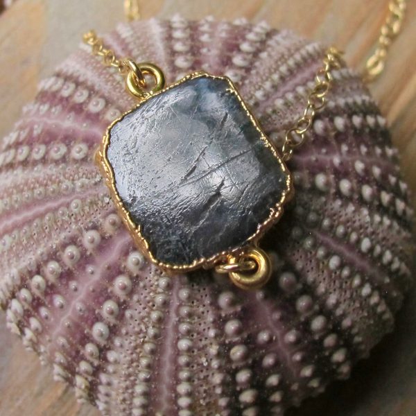 Gemstone Slice Necklace - Image 7
