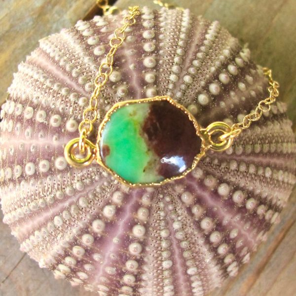 Gemstone Slice Necklace - Image 3