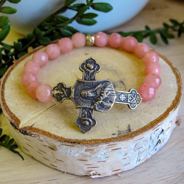 St. Theresa on Rose Quartz