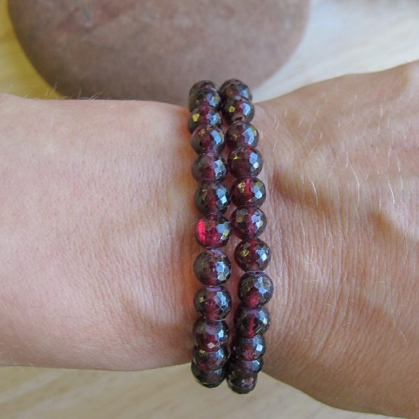 Garnet Gemstone Bracelet - Image 2