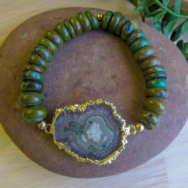 Turquoise Stalactite Bracelet