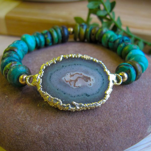 Turquoise Stalactite Bracelet - Image 5