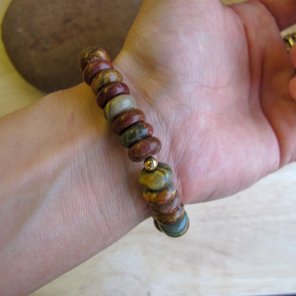 River Jasper Druzy Bracelet - Image 3