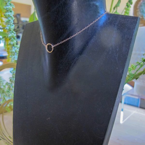 Eternity Circle Necklace - Image 4