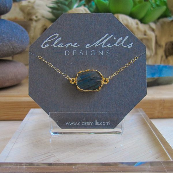 Gemstone Station Necklace - Image 4