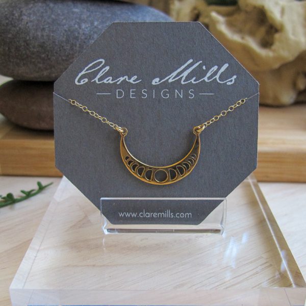 Crescent Moon Necklace - Image 2