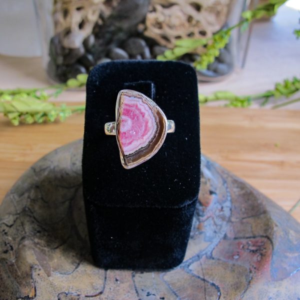 Rhodochrosite Ring
