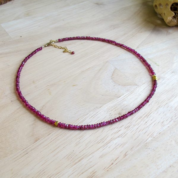 Rhodolite Garnet Choker - Image 3