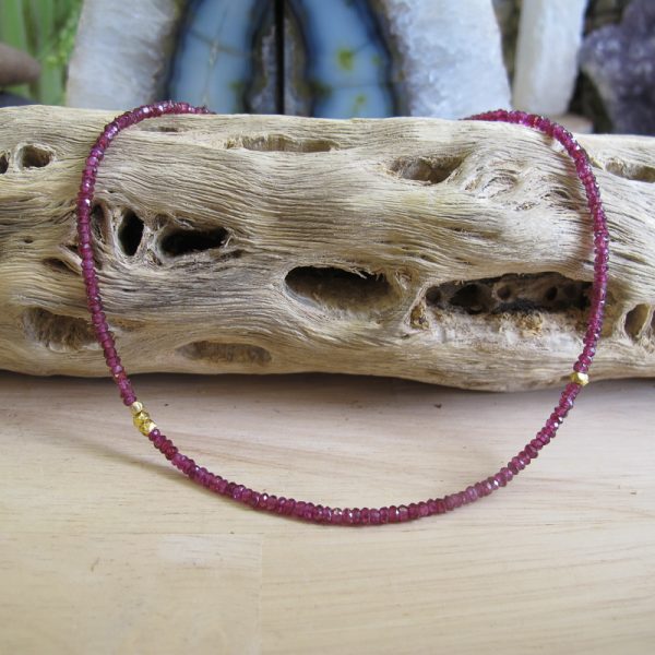 Rhodolite Garnet Choker