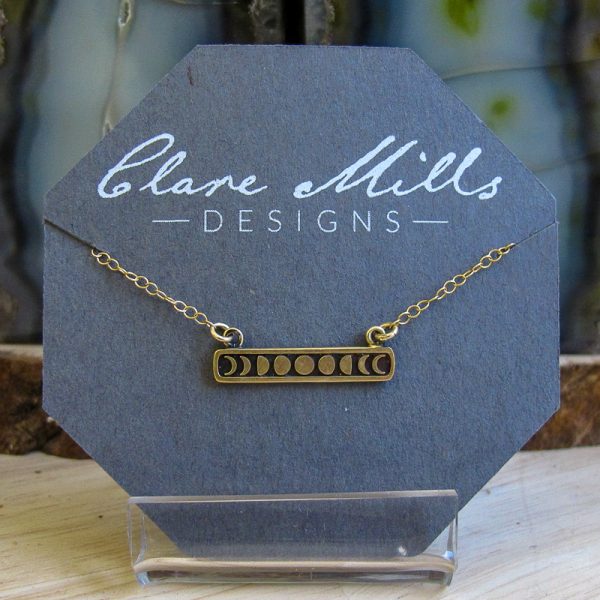Moon Phases Bar Necklace Nina - Image 2