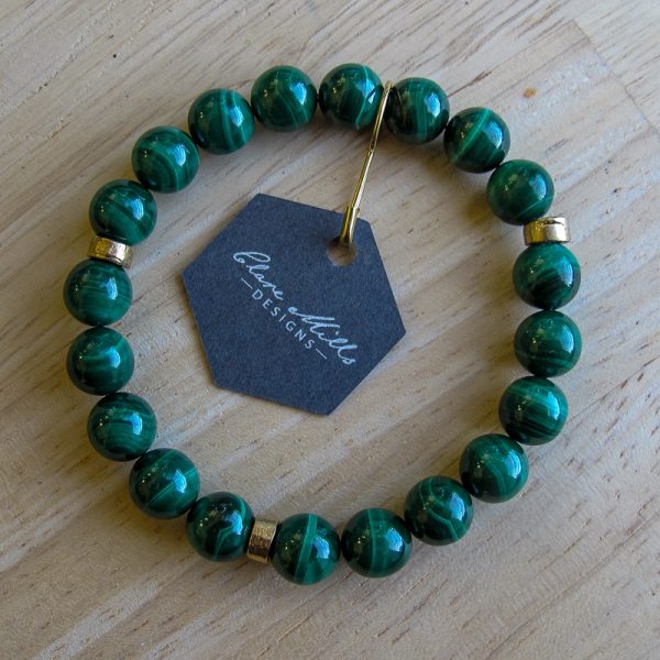 Malachite Gemstone Bracelet - Image 2
