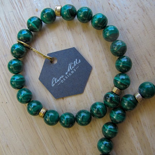Malachite Gemstone Bracelet