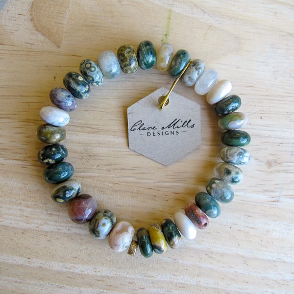 Jasper Gemstone Bracelet