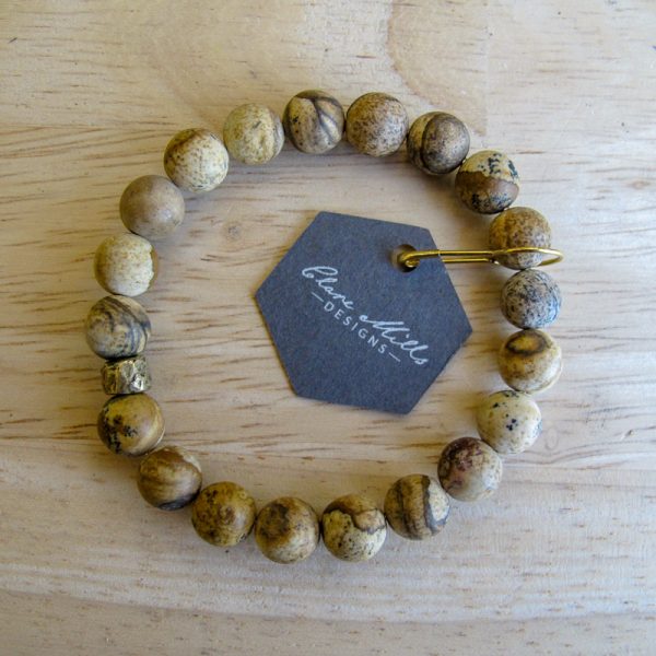 Picture Jasper Gemstone Bracelet