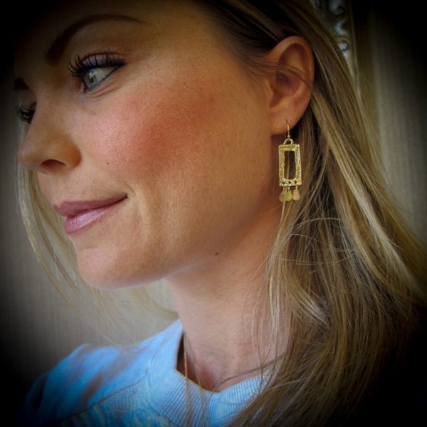 Ethiopian Opal Teardrop Earrings - Image 3