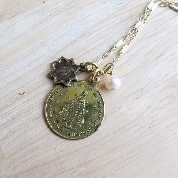 Let the Children Come to Me Religious Necklace