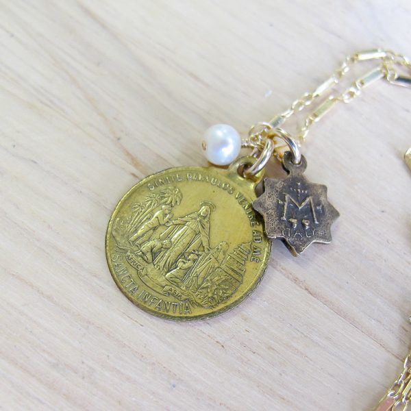 Let the Children Come to Me Religious Necklace - Image 2