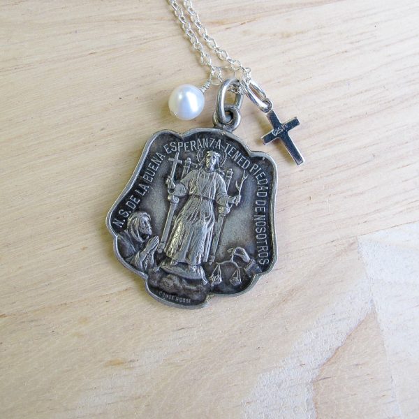 Argentina Religious Medal Necklace - Image 3