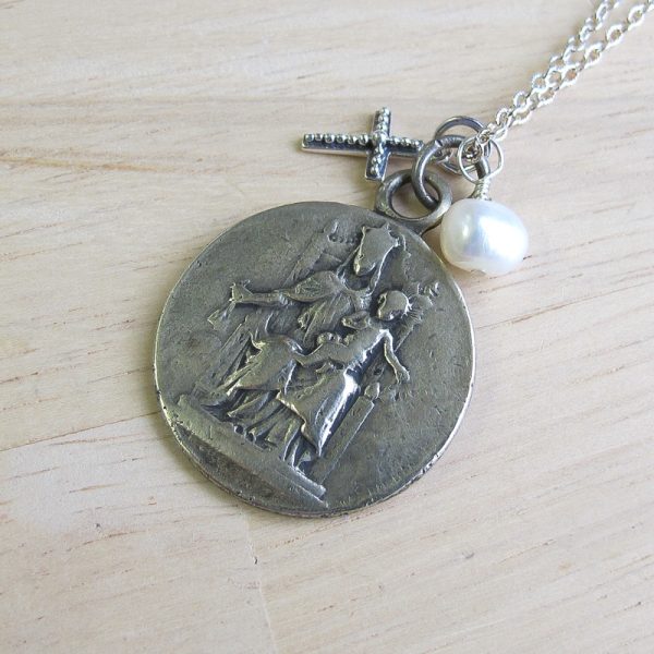 Our Lady of Mount Carmel Medal Necklace - Image 3