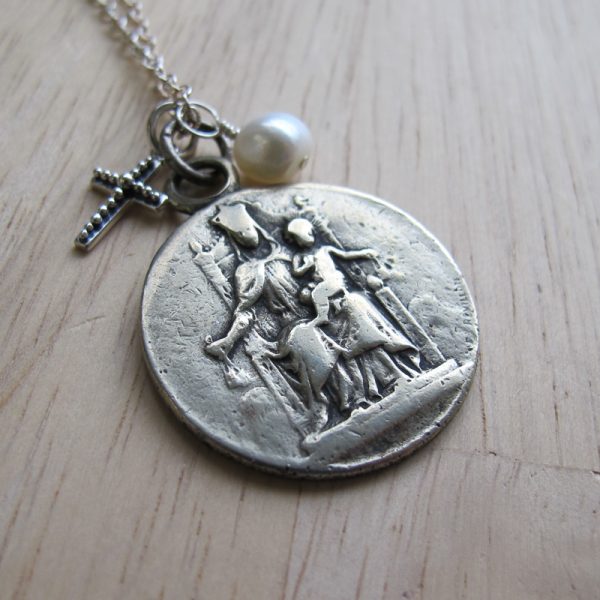 Our Lady of Mount Carmel Medal Necklace