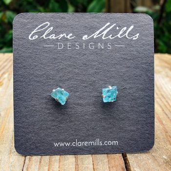 Apatite Stud Earrings