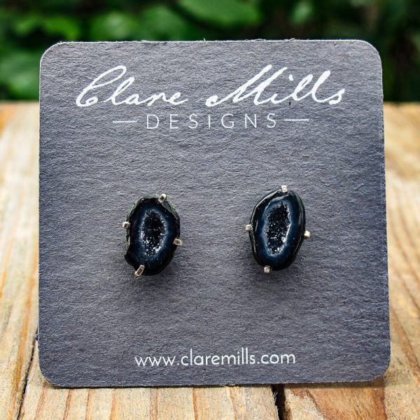 Geode Stud Earrings