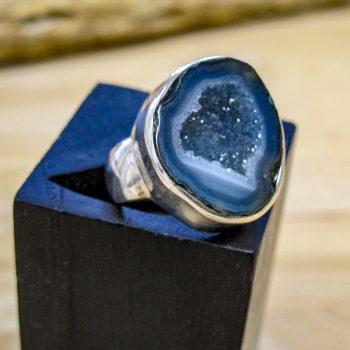 Gemma Geode Ring