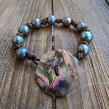 Pearl & Abalone Bracelet