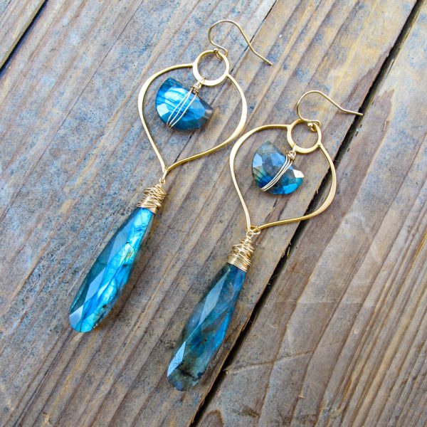 Lovesick Labradorite Earrings - Image 2