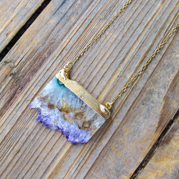 Banded Stalactite Necklace - Image 4
