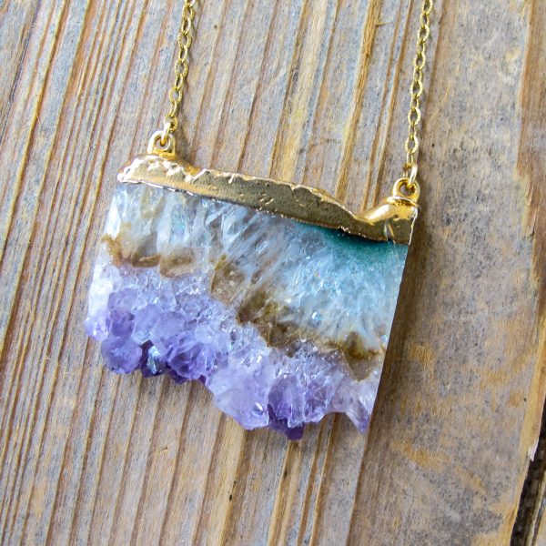 Banded Stalactite Necklace - Image 2