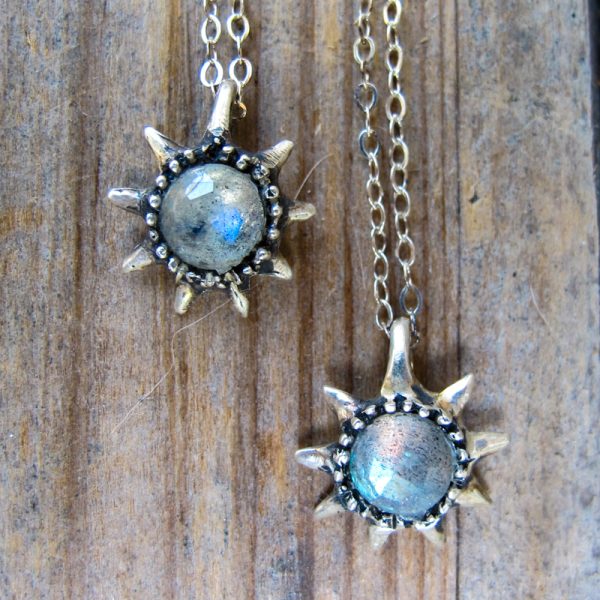 Labradorite Sunburst Necklace - Image 3