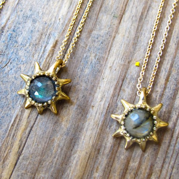 Labradorite Sunburst Necklace - Image 2