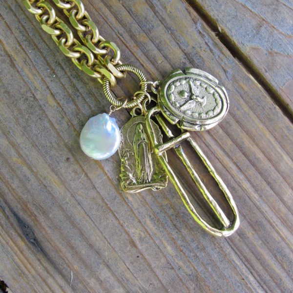 Medals Necklace in Gold II