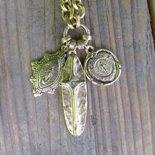 Medals Necklace in Gold I