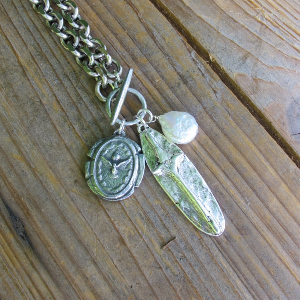 Medals Necklace in Silver I