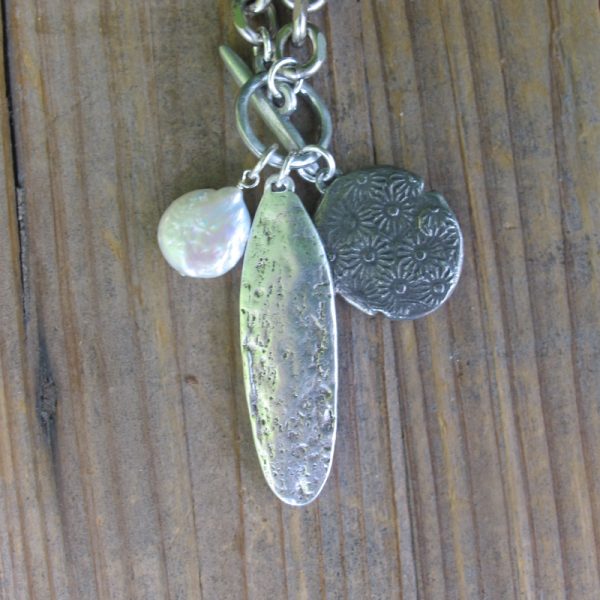Medals Necklace in Silver I - Image 3