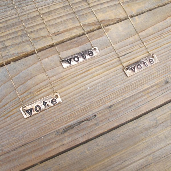 Vote Necklace