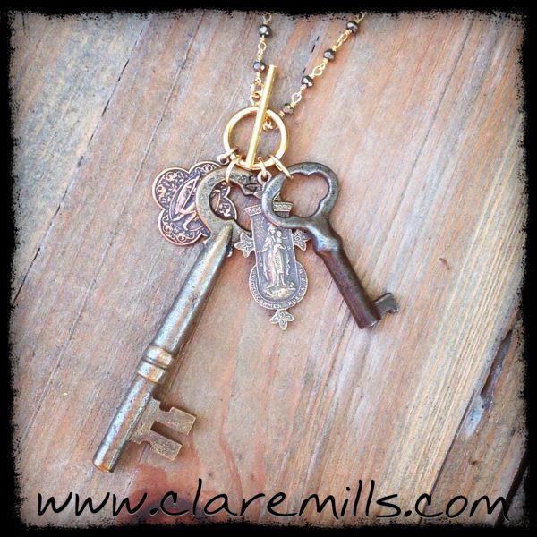 Vintage Keys Necklace