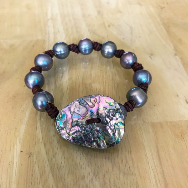 Abalone & Pearl Bracelet