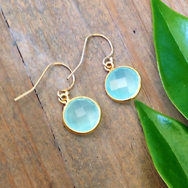 Chalcedony Earrings