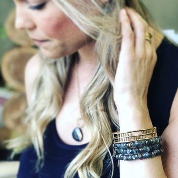 Labradorite Gemstone Bracelet